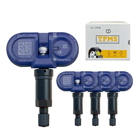 مستشعر Bluetooth TPMS لطراز Tesla 3، الطراز Y، الطراز S، الطراز X 2020-2025، استبدال مستشعر مراقبة ضغط الإطارات OE # 1490701-00-B، 1490701-01-B، 1490701-01-C، 4 عبوات in Kuwait