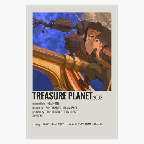 Magnet Treasure Planet Magnetic Vinyl Sticker 5" in Saudi Arabia
