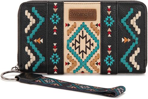Wrangler Wristlet Wallet Purse for Women Clutch Purse Western Wallet Long Purse in Saudi Arabia