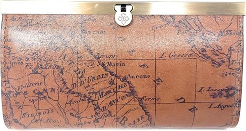 Patricia Nash Leather Cauchy Clutch Wallet, Riot Rust in Kuwait