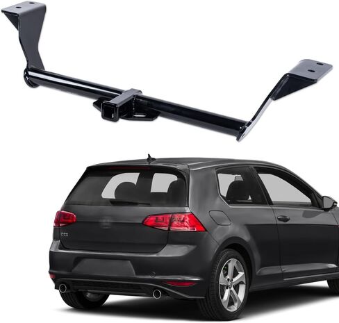 7422444130151 Compatible with 2015-2021 VW Golf / 2015-2026 GTI MK7 MK8 Class 1 I Black 1.25" Receiver Trailer Hitch in Saudi Arabia