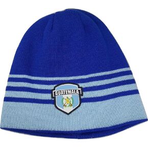 PANNA Guatemala Reversible Fitted Knit Beanie Blue in Kuwait