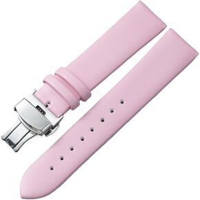 Genuine Leather Watchband 10 12 14 16 18 20 22mm Watch Strap For Men Women Business in Saudi Arabia