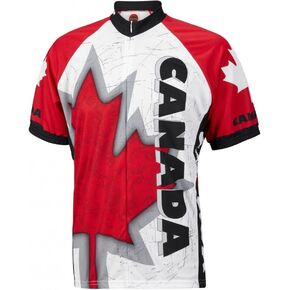 Canada Maple Leaf Men's Cycling Jersey in Kuwait