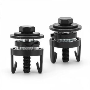 Headlight Mounting Gaskets and Clips (2-Piece Set) - Replacement for 2013-2018 Ram 1500/2500/3500/4500/5500 Models | Headlight Adjustment Screws OE Numbers 68222836AA, 68222835AA in Kuwait