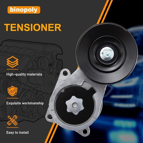 binopoly 38170 Drive Belt Tensioner Assembly With Pulley For Lexus GS300 93-05/IS300 01-02/SC300 92-00 Toyota Supra 93-98 OE# 89303 16620-0W022 16620-0W023 166200W024 166200W025 in Saudi Arabia
