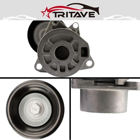 مجموعة شداد الحزام مع بكرة متوافقة مع Nissan Altima 2002-2013، Sentra 2002-2012، X-Trail 2003-2006، Rogue 2008-2014، Rogue Select 2.5L، OE# 11955JA00A، 11955JA00B in Kuwait