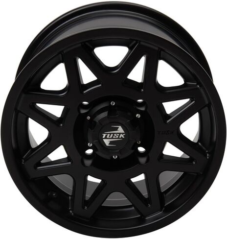 4/156 Tusk Tintic Wheel 14x7 5.0 + 2.0 Matte Black For Polaris GENERAL 4 1000 Ride Command Edition 2019,2022 in Saudi Arabia