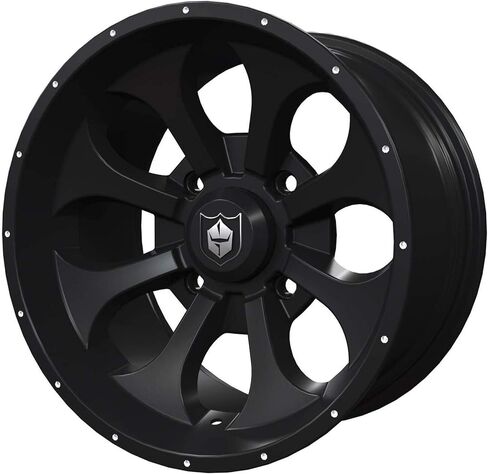Pro Armor Matte Black 15" x 8" R15 Front Knight Wheel Rim Polaris 1523727-458 OEM General RZR in Saudi Arabia