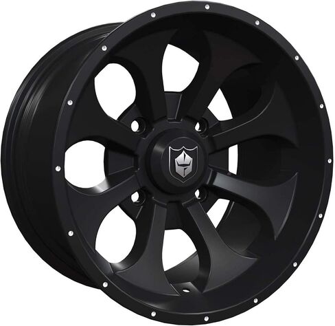 Pro Armor Matte Black 15" x 8" R15 Front Knight Wheel Rim Polaris 1523727-458 OEM General RZR in Saudi Arabia