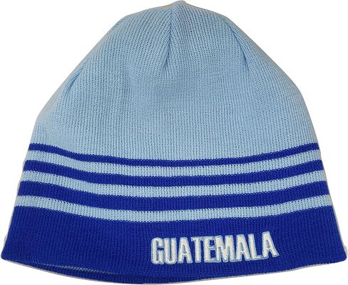 PANNA Guatemala Reversible Fitted Knit Beanie Blue in Kuwait
