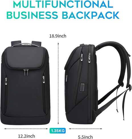 FUTURE AESTHETIC Business Smart Backpack Waterproof fit 15.6 Inch Laptop Backpack with USB Charging Port,Travel Backpack in Saudi Arabia