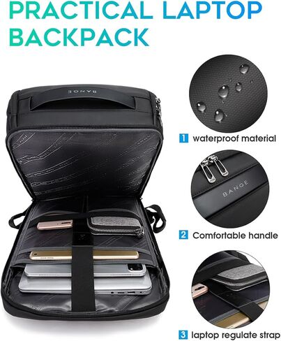 FUTURE AESTHETIC Business Smart Backpack Waterproof fit 15.6 Inch Laptop Backpack with USB Charging Port,Travel Backpack in Saudi Arabia
