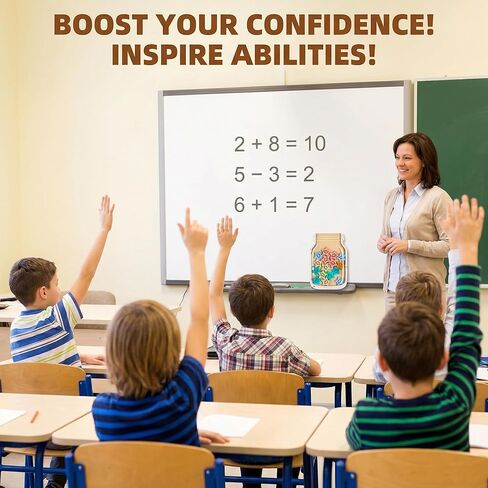 برطمان نجمي مغناطيسي للأطفال، مخطط مكافآت لنمو سلوك الأطفال، نظام جوائز الفصل الدراسي، بديل لمخطط التدريب على المرحاض، مجموعة رمزية خشبية in Kuwait