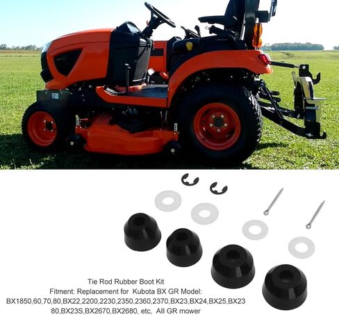 Tie Rod Boot Kit for Kubota BX GR Replacement Tie Rod Rubber Boot Kit in Kuwait