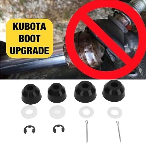 Tie Rod Boot Kit for Kubota BX GR Replacement Tie Rod Rubber Boot Kit in Kuwait