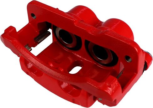 Pair of High-Temp Red Powder Coated Calipers Disc Brake Caliper Assembly with Bracket Front Rear S4728 For 2002-2006 CADILLAC ESCALADE For 1999-2013 CHEVROLET For 1999-2013 GMC in Saudi Arabia