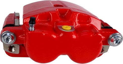 Pair of High-Temp Red Powder Coated Calipers Disc Brake Caliper Assembly with Bracket Front Rear S4728 For 2002-2006 CADILLAC ESCALADE For 1999-2013 CHEVROLET For 1999-2013 GMC in Saudi Arabia