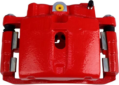 Pair of High-Temp Red Powder Coated Calipers Disc Brake Caliper Assembly with Bracket Front Rear S4728 For 2002-2006 CADILLAC ESCALADE For 1999-2013 CHEVROLET For 1999-2013 GMC in Saudi Arabia