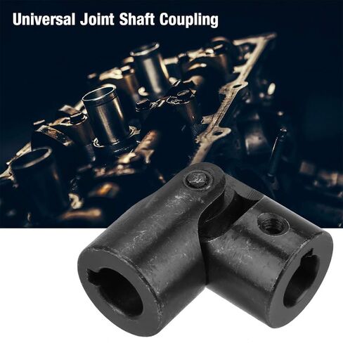 Rotatable Universal Joint Shaft Coupler 16mm to 32mm, Metal Motor Connector for Automotive Universal Joints, Shaft Joint Adapter in Saudi Arabia