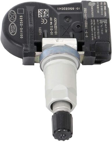 SCITOO 1 قطعة مستشعر تساوي ضغط الإطارات GM 433MHz مستشعر ضغط الإطارات مناسب لشركة Hyundai Elantra 2015-2019، لشركة Hyundai Ioniq 2017-2019، لشركة Hyundai Santa Fe 2018-2019 يستبدل 52933D4100 in Saudi Arabia