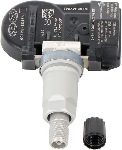 SCITOO 1 قطعة مستشعر تساوي ضغط الإطارات GM 433MHz مستشعر ضغط الإطارات مناسب لشركة Hyundai Elantra 2015-2019، لشركة Hyundai Ioniq 2017-2019، لشركة Hyundai Santa Fe 2018-2019 يستبدل 52933D4100 in Saudi Arabia