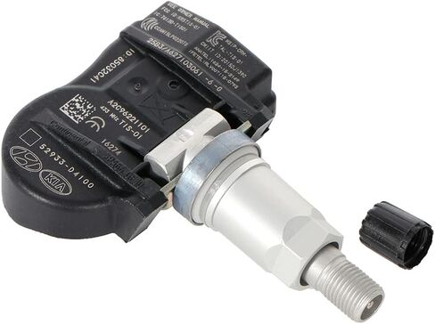 SCITOO 1 قطعة مستشعر تساوي ضغط الإطارات GM 433MHz مستشعر ضغط الإطارات مناسب لشركة Hyundai Elantra 2015-2019، لشركة Hyundai Ioniq 2017-2019، لشركة Hyundai Santa Fe 2018-2019 يستبدل 52933D4100 in Saudi Arabia