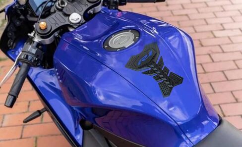Motorcycle Gas Fuel Tank Pad Protector Anti-Slip Rubber Guard Compatible With Yamaha YZF R1 in Kuwait