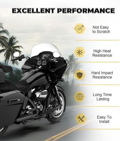 أغطية خزانات ممتدة، أغطية وقود جالون سوداء لامعة ممتدة متوافقة مع موديلات Harley Touring Street Glide، Road Glide FLH 2009-2023 in Kuwait