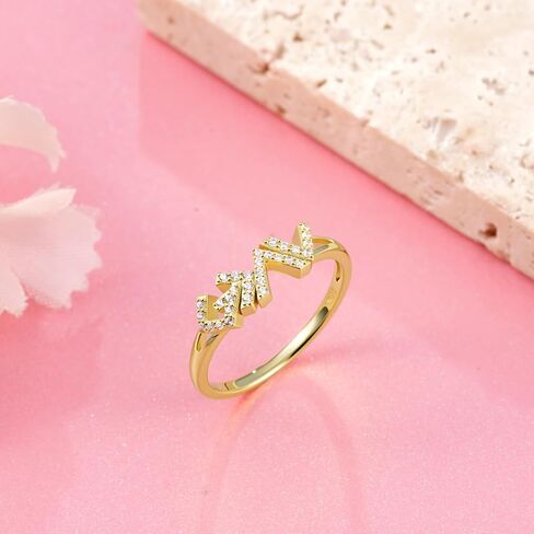 God Is Greater Than The Highs And Lows Ring 925 Sterling Silver Faith Ring Christian Jewelry Gifts For Women in Saudi Arabia