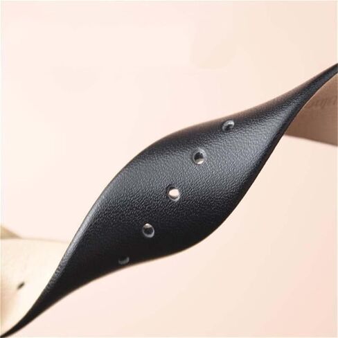 Genuine Leather Watchband 10 12 14 16 18 20 22mm Watch Strap For Men Women Business in Saudi Arabia