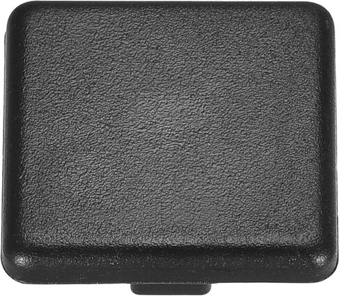 uxcell Standard Plastic Rectangle Aluminum Extrusion End Cap Black 40x80mm 40pcs in Saudi Arabia