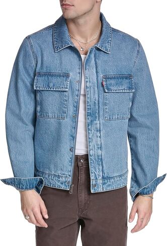 Levi's Men's Short Denim Depot Jacket in Saudi Arabia