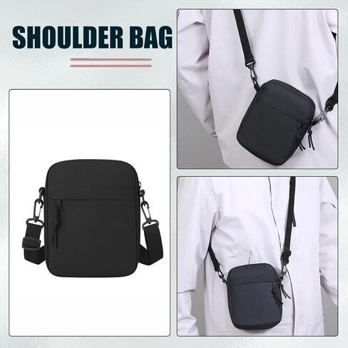 1Pc Men's Shoulder Bag, Small Crossbody Bag, Men's Crossbody Suitable For Daily Life And Travel in Saudi Arabia