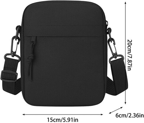 1Pc Men's Shoulder Bag, Small Crossbody Bag, Men's Crossbody Suitable For Daily Life And Travel in Saudi Arabia