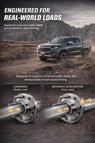 زوج 515160 مجموعة محور العجلة الأمامية، مناسب لسيارة Chevy Silverado 1500 4WD 2014-2018، Suburban Tahoe 2015-2020، لـ GMC Sierra 1500، Yukon XL، لـ Cadillac Escalade XTS، 6 العروات مع ABS in Kuwait