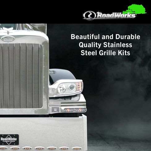 RoadWorks | Stainless Steel Grille Bar Kit with 11 Grille Bars for 388/389 | 35160-11 in Saudi Arabia