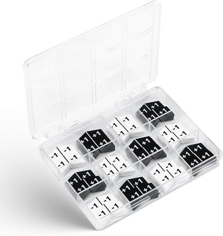 SIXPOINTS 60 Pieces MTG Counters Tokens Buff +1/+0 Life Counter Token & Box Set Compatible with Magic The Gathering Creature Stats or Loyalty, TCG, Card Games Accessories in Kuwait