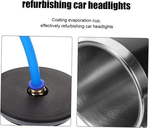 Vapor Headlight Restoration Car Light Repair Headlight Tint Film Tool Atomizing Cup in Saudi Arabia
