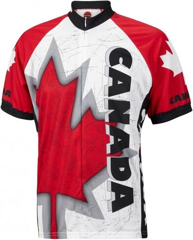 Canada Maple Leaf Men's Cycling Jersey in Kuwait