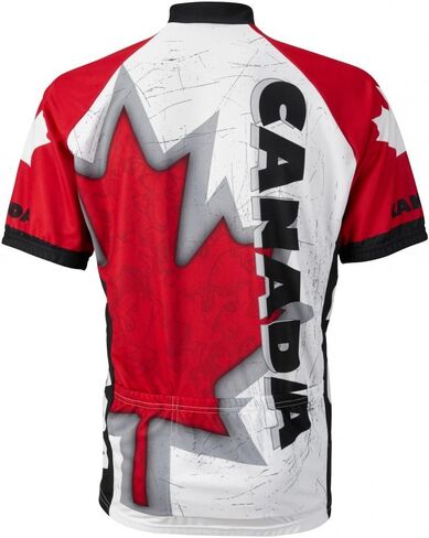 Canada Maple Leaf Men's Cycling Jersey in Saudi Arabia