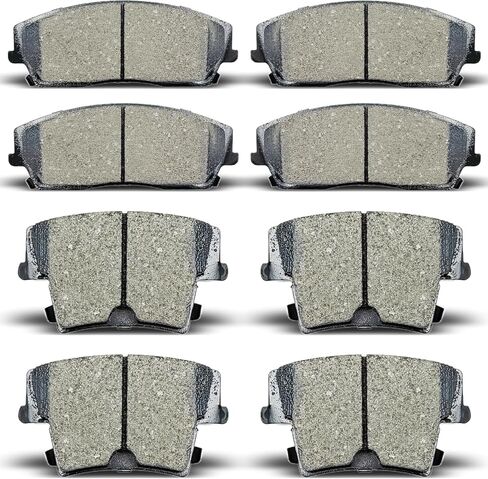 8 قطع من وسادات الفرامل الأمامية والخلفية من السيراميك متوافقة مع 2005-2020 كرايسلر 300، 2009-2018 دودج تشالنجر، 2006-2017 دودج تشارجر، 2005-2008 دودج ماغنوم in Kuwait