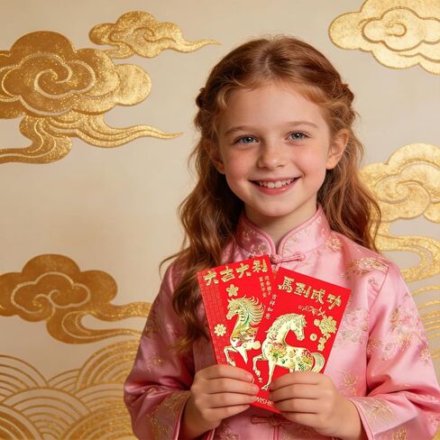 36 قطعة من المظاريف الحمراء للسنة الصينية الجديدة، 2026 لوازم حفلات ليلة رأس السنة الجديدة زينة السنة الجديدة، مظاريف السنة القمرية الجديدة، هدايا السنة الصينية الجديدة، هدايا السنة القمرية الجديدة، حصان مغلف أحمر in Kuwait