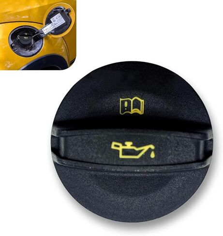 Fuel Tank Cap for Cars – 06K103485A Sealed Integrated Engine Oil Tank Cap, Quick Replacement Auto Parts for VW Audi, Wear-resistant & Portable Tool (Black) in Saudi Arabia