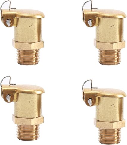 4 قطعة غطاء كأس زيت الشحوم النحاسي ، النحاس L شكل حاوية النفط كأس مخرطة مزيتة ملحقات الطاقة (M6 * 1) in Kuwait