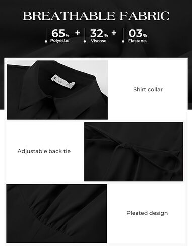 Belle Poque Womens Short Sleeve Button Down Shirts Work Tops Blouses for Women Dressy Casual in Saudi Arabia