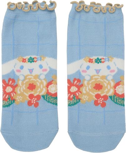 Bioworld Hello Kitty & Friends Floral Character Art 5-Pair Women's Ankle Socks in Saudi Arabia