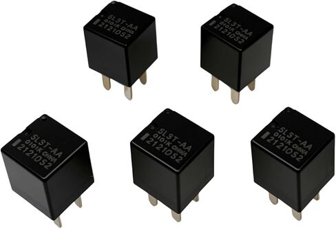 5pcs Automotive Relay 12VDC 20A 4-Pin 5L3T-AA Compatible with 2004-2020 F-150 2013-2019 Escape 2011-2019 Explorer in Kuwait