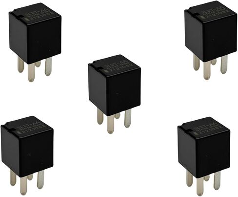 5pcs Automotive Relay 12VDC 20A 4-Pin 5L3T-AA Compatible with 2004-2020 F-150 2013-2019 Escape 2011-2019 Explorer in Kuwait