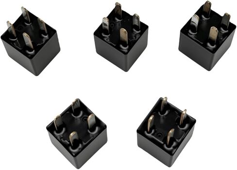 5pcs Automotive Relay 12VDC 20A 4-Pin 5L3T-AA Compatible with 2004-2020 F-150 2013-2019 Escape 2011-2019 Explorer in Kuwait